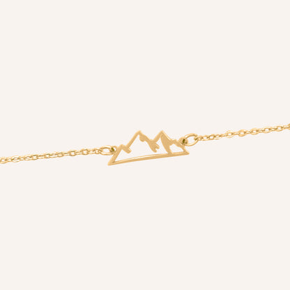 Atlantika Mountain Bracelet - Gold