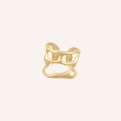 Colby Lava Open Wide Ring - Gold