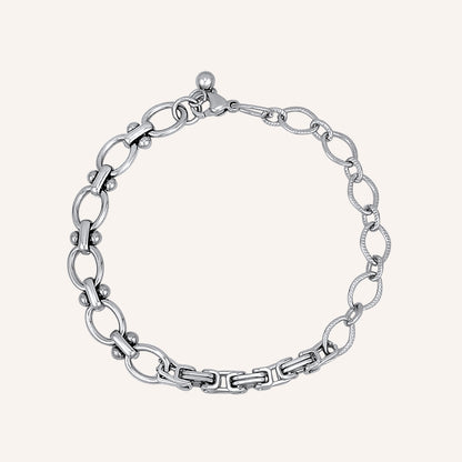 Falco Trio Hybrid Chain Bracelet