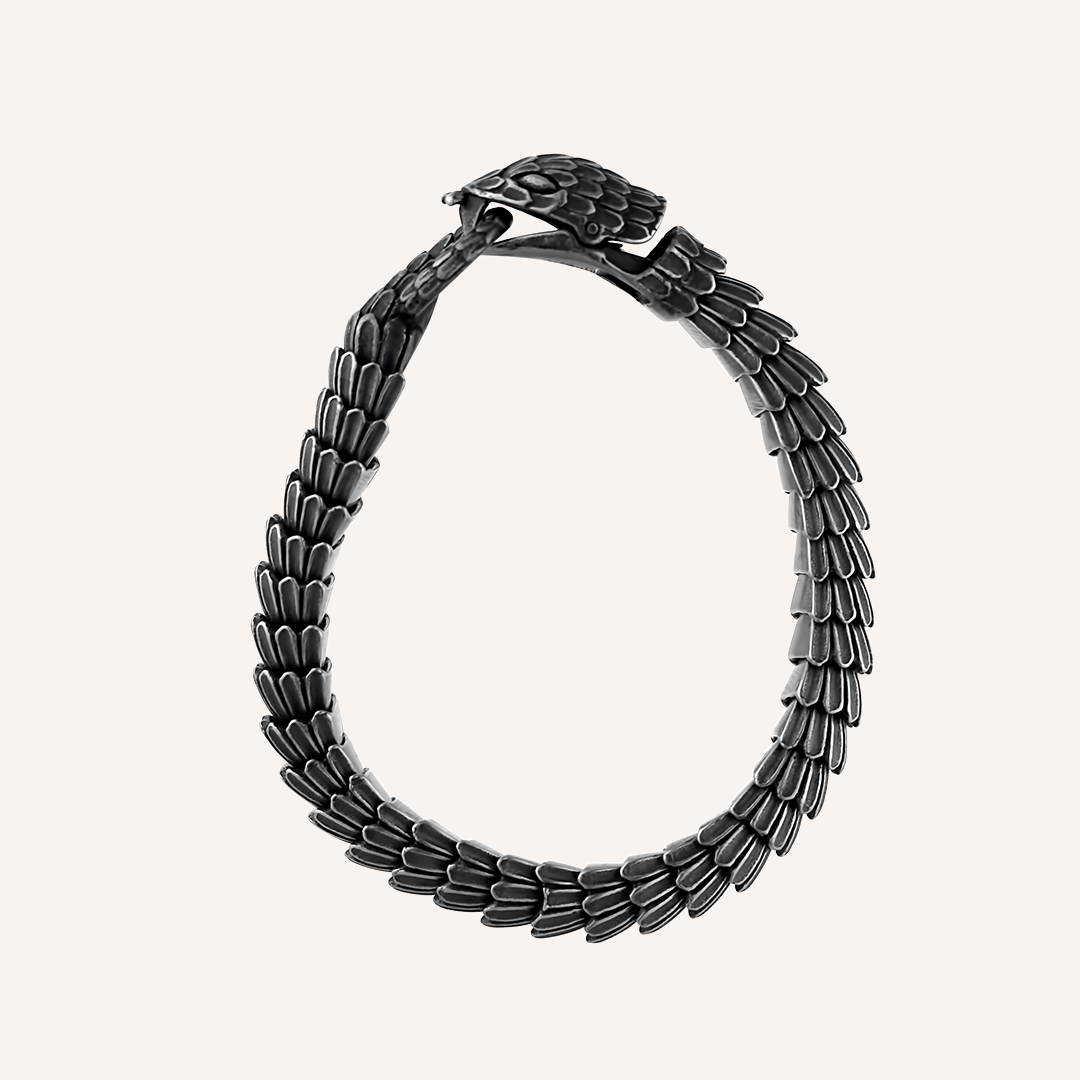 Franco Snake Bracelet - Smoke