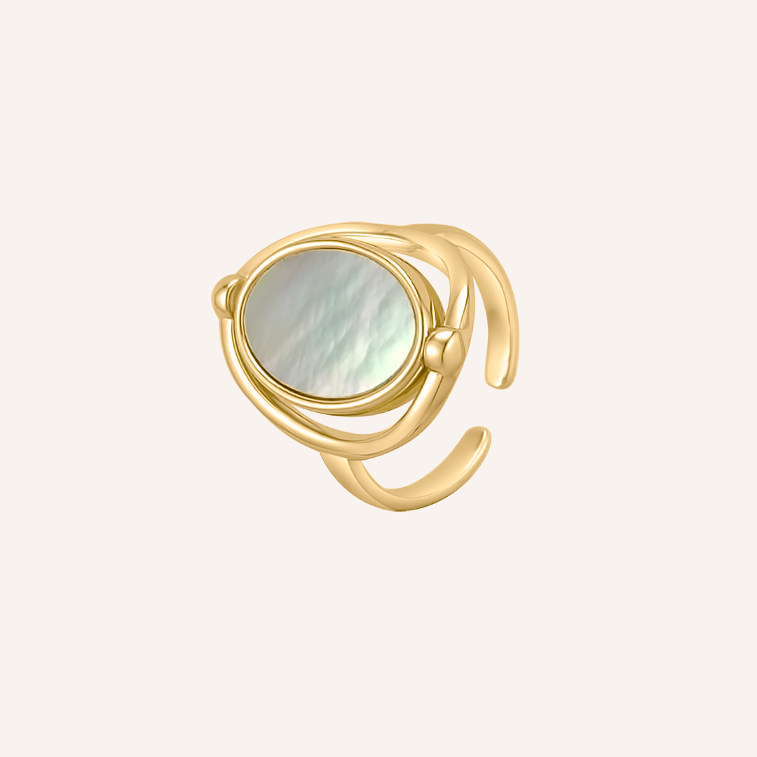 Ivana Shell Flip Ring