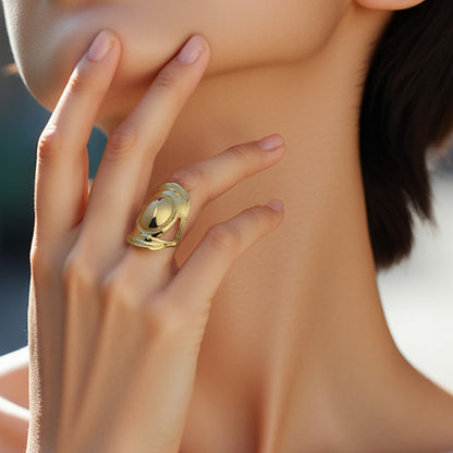 JK Armor Ring - Gold