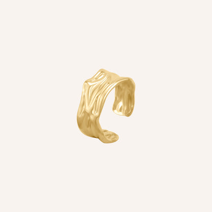 Jagger Lava Band Ring - Gold