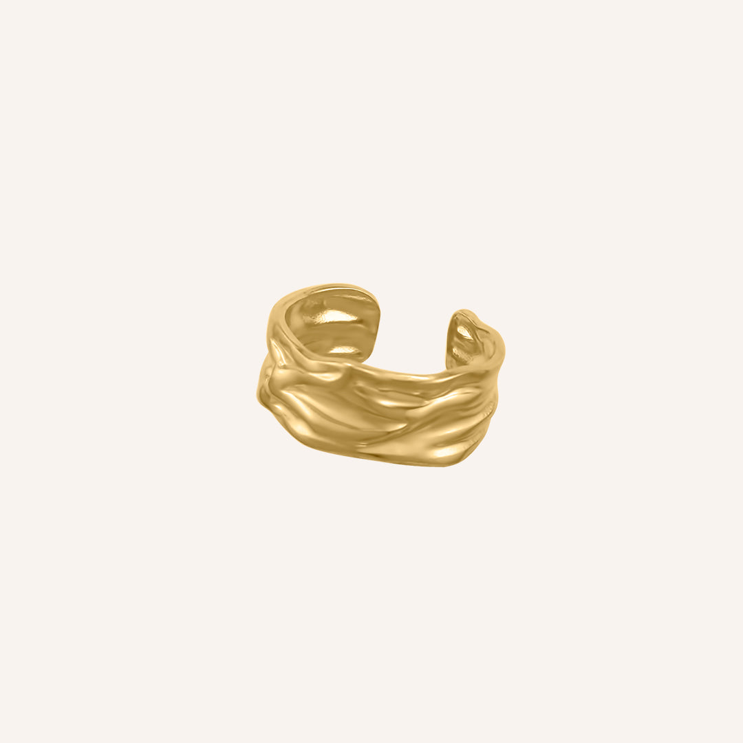 Jagger Lava Band Ring - Gold