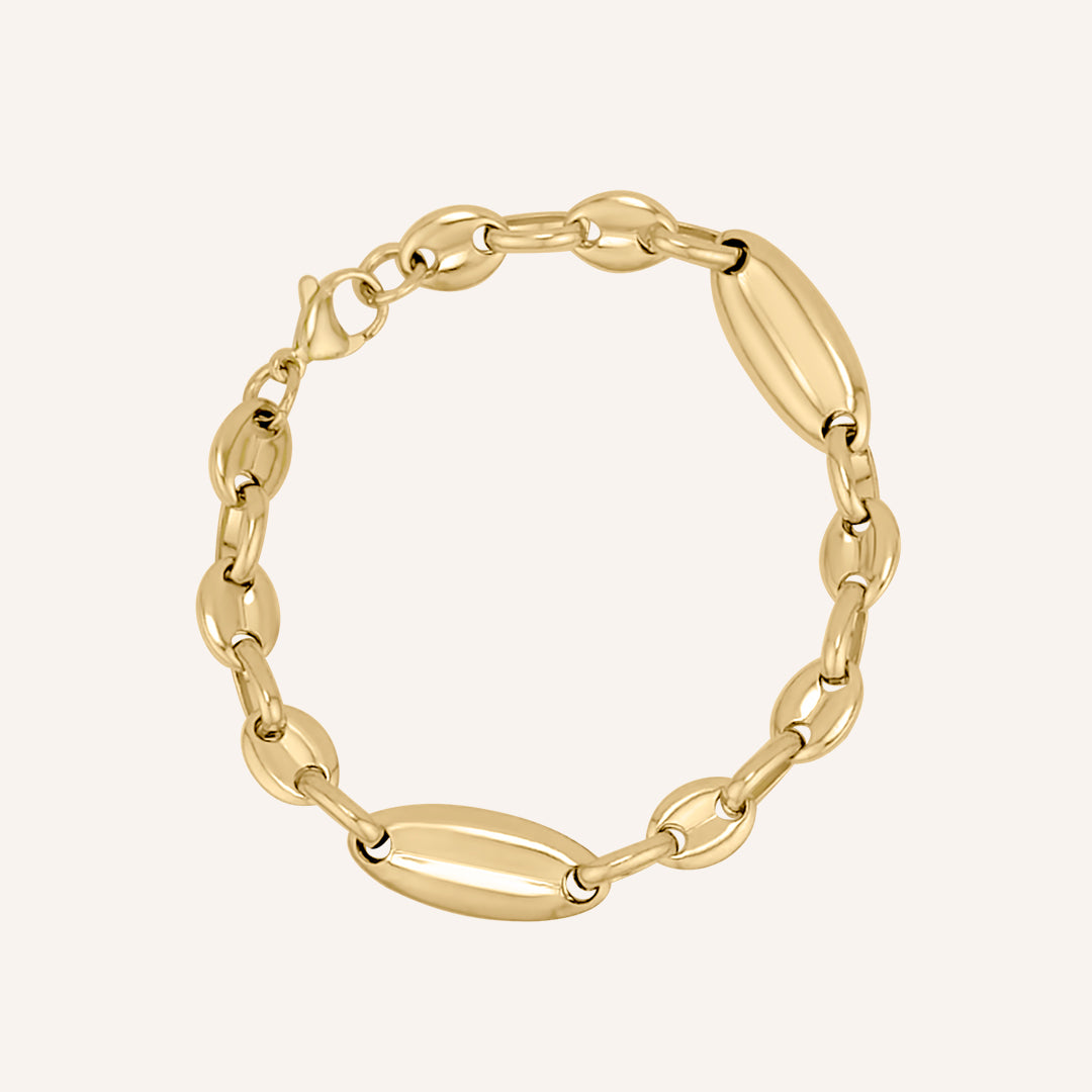 Kingston Her Hybrid Chain Bracelet - Gold