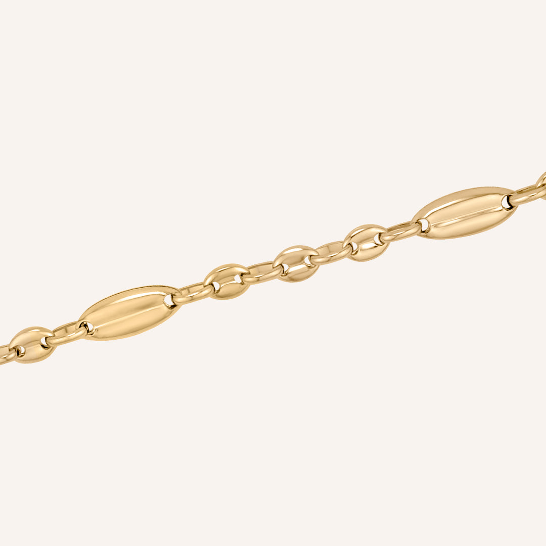 Kingston Her Hybrid Chain Bracelet - Gold