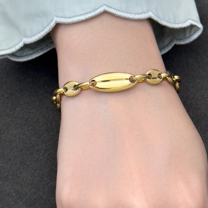 Kingston Her Hybrid Chain Bracelet - Gold