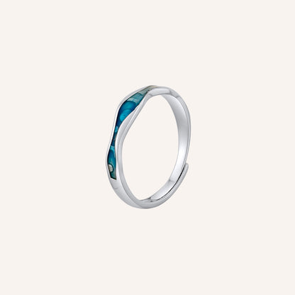 Lois Ocean Wave Ring