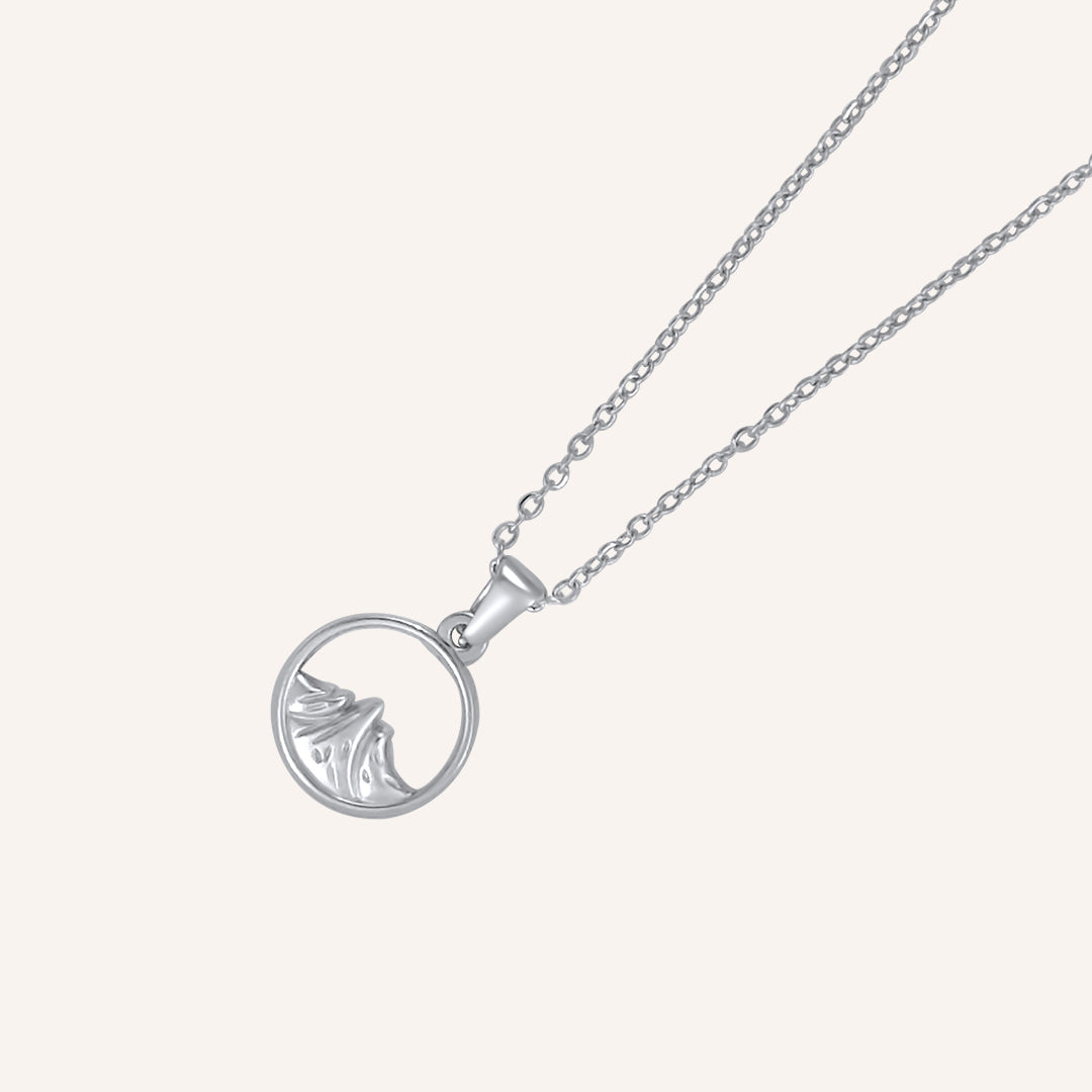 Mervin Mountain Necklace - Silver