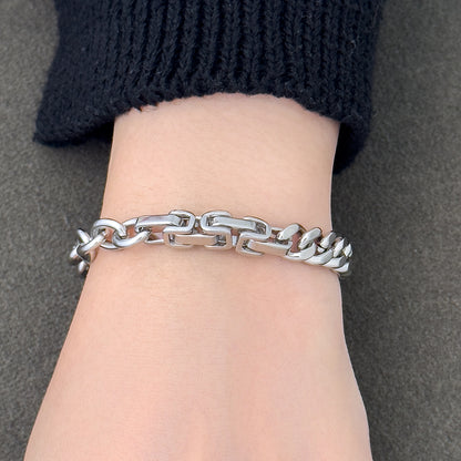 Miles Trio Hybrid Chain Bracelet