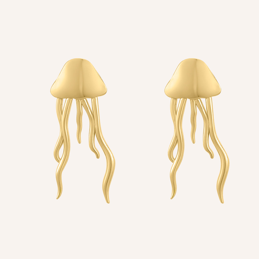 Minako Jelly Fish Stud Earring