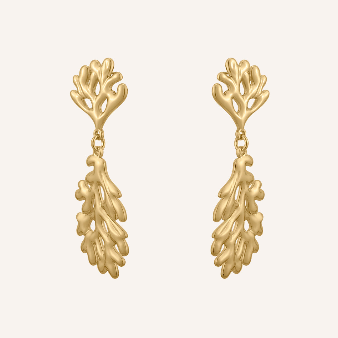 Monroe Coral Drop Earring