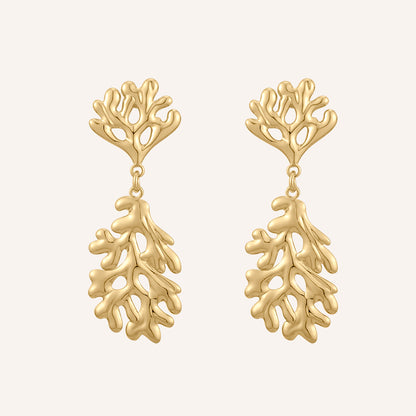 Monroe Coral Drop Earring