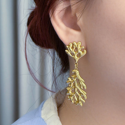 Monroe Coral Drop Earring