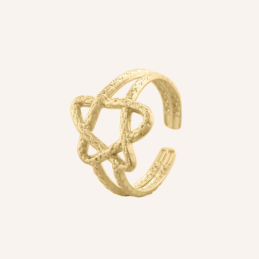 Nalini Star Ring - Gold