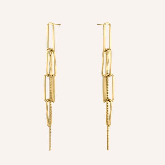 Narella Chain Dangling Earrings