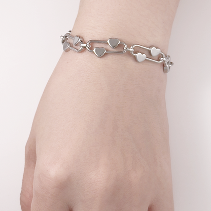 Nix Love Chain Link Bracelet